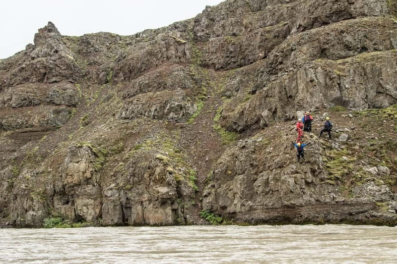 Varmahlíð: Top-Rated Family Adventure Rafting in Drysuits - Viking Rafting start: kit-up and a safety briefing that sets the tone