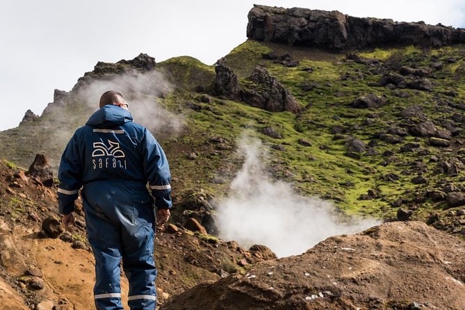 Volcanic Springs ATV adventure from Reykjavik - The Gear Package, Safety Briefing, and Comfort on an ATV