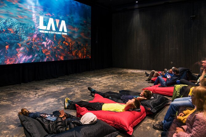 Volcano Cinema All the latest eruption in Iceland in 4K quality - Volcano Cinema at Lava Centre: what you get in 30 to 90 minutes