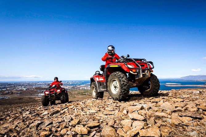 Whale Watching & ATV Adventure from Reykjavik - Riding the fell and getting Reykjavik from above